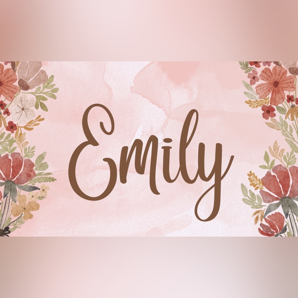 Meet your Posher, Emily